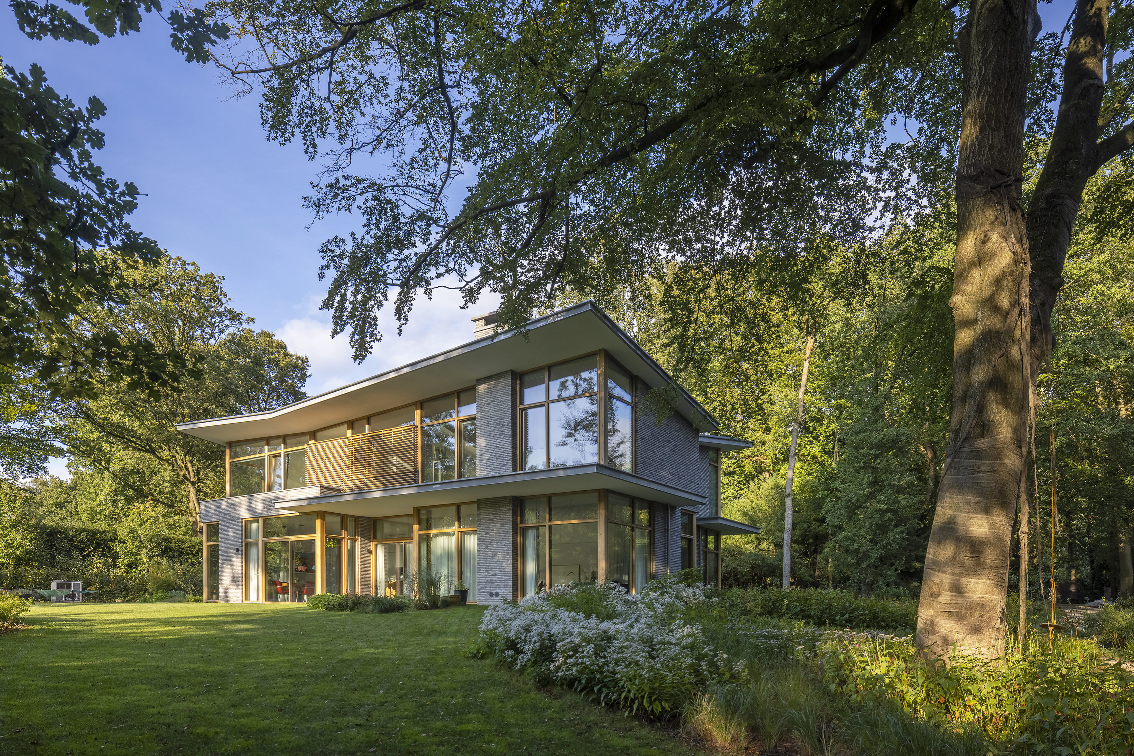 Villa in bos