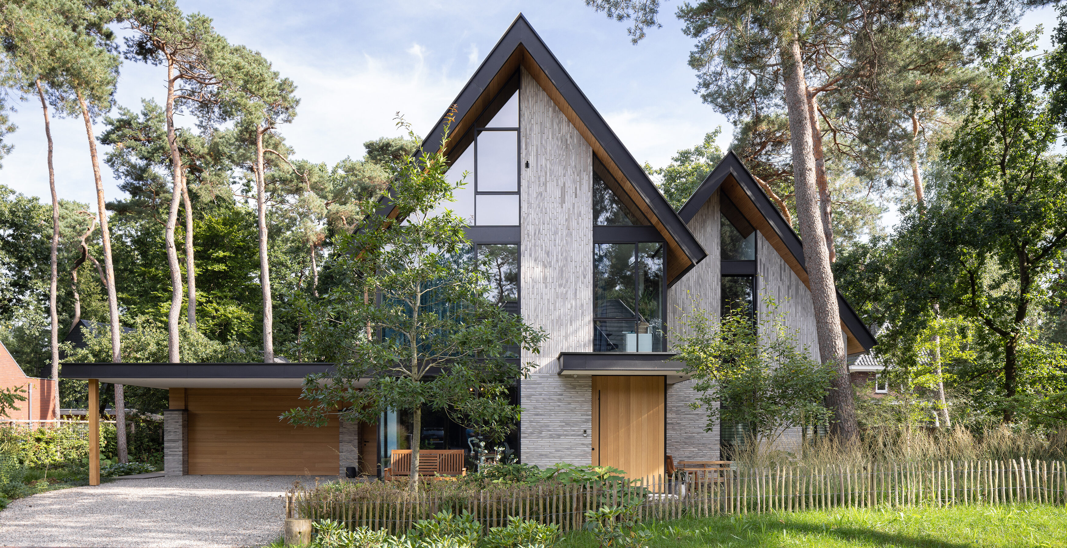 Moderne villa in het bos in zeist