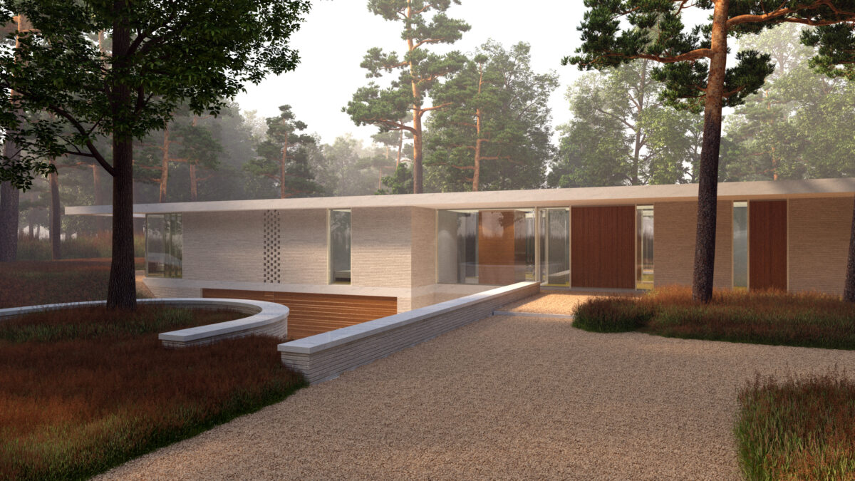 impressie van de exclusieve bungalow in hilversum
