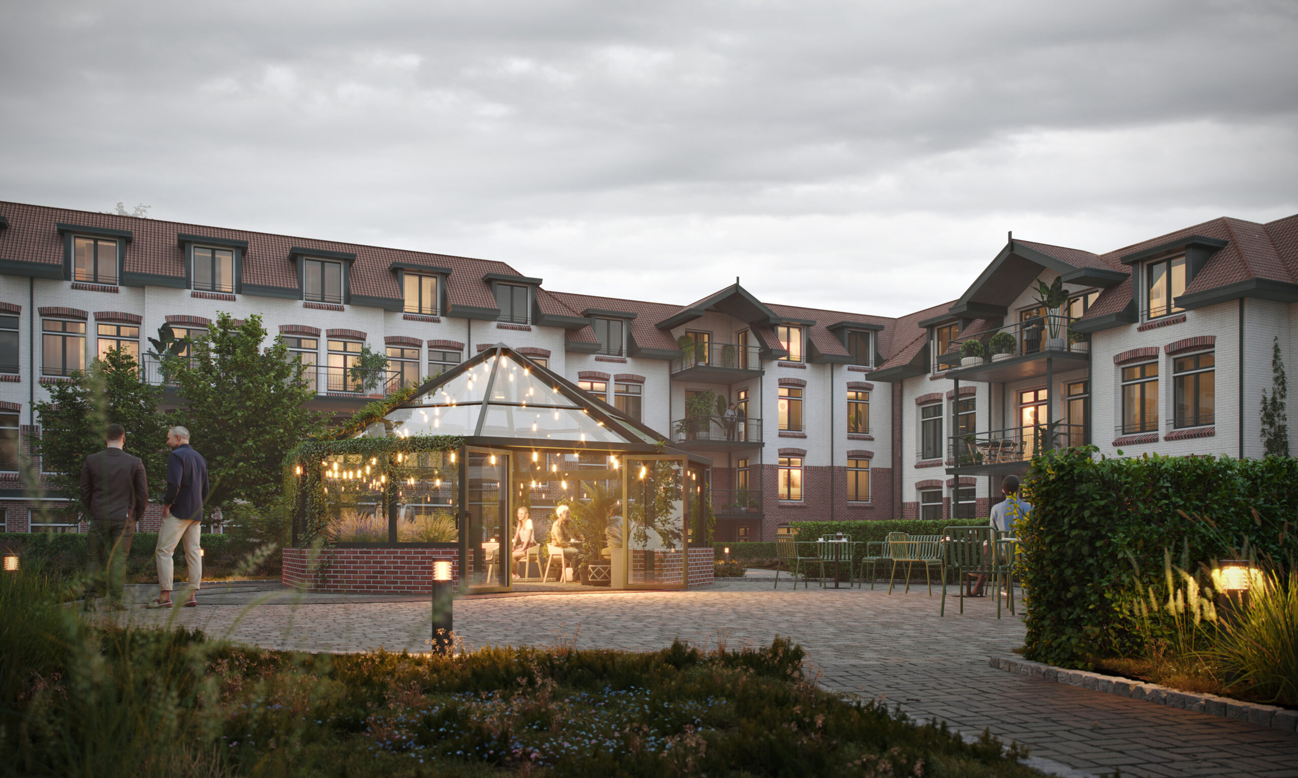 Moderne tuin