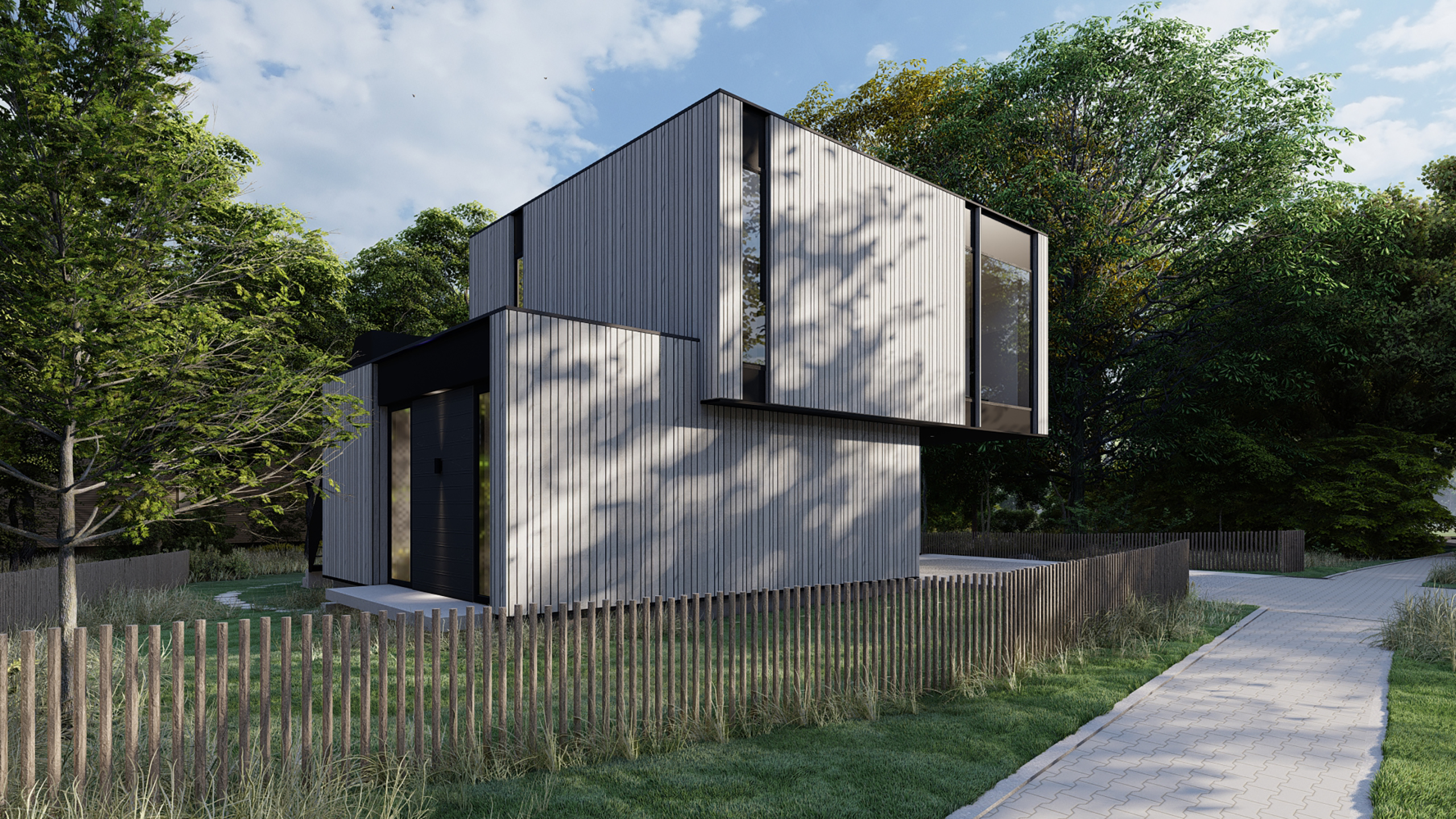 Modern woonhuis