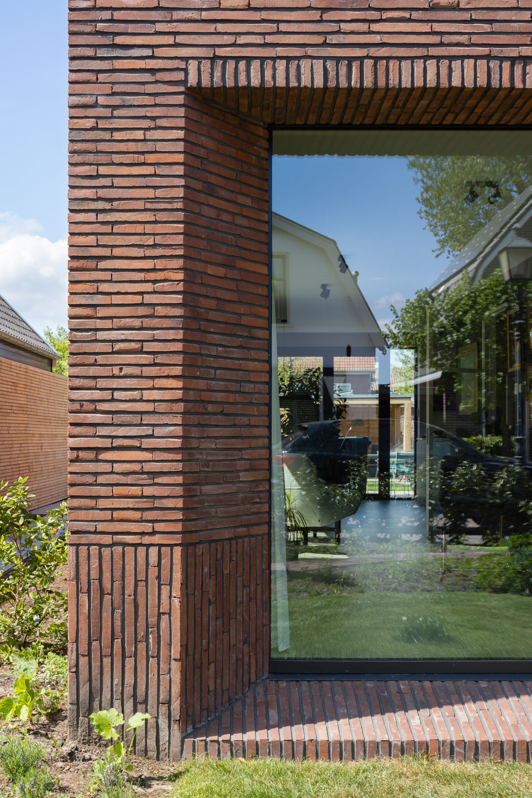 Moderne woning in de natuur