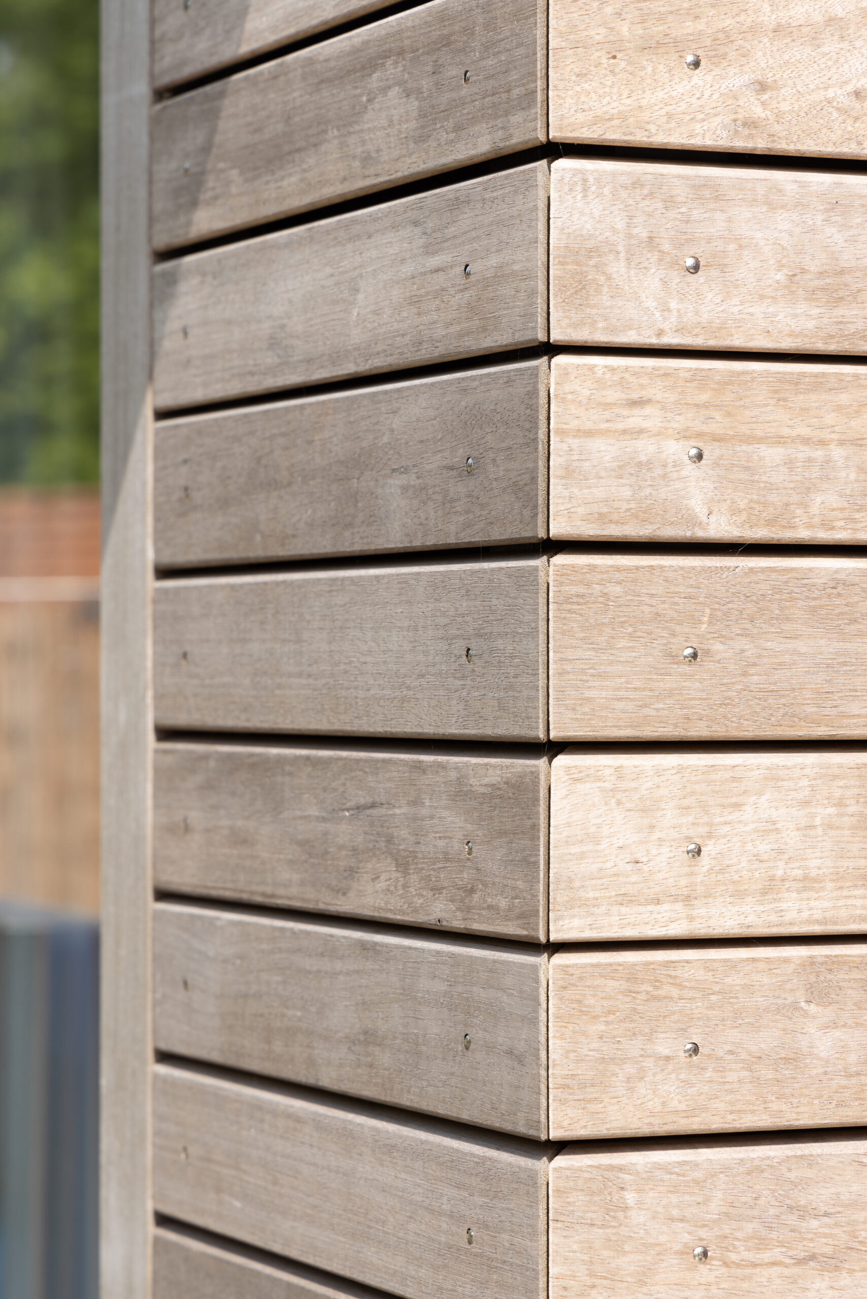 Moderne woning met hout