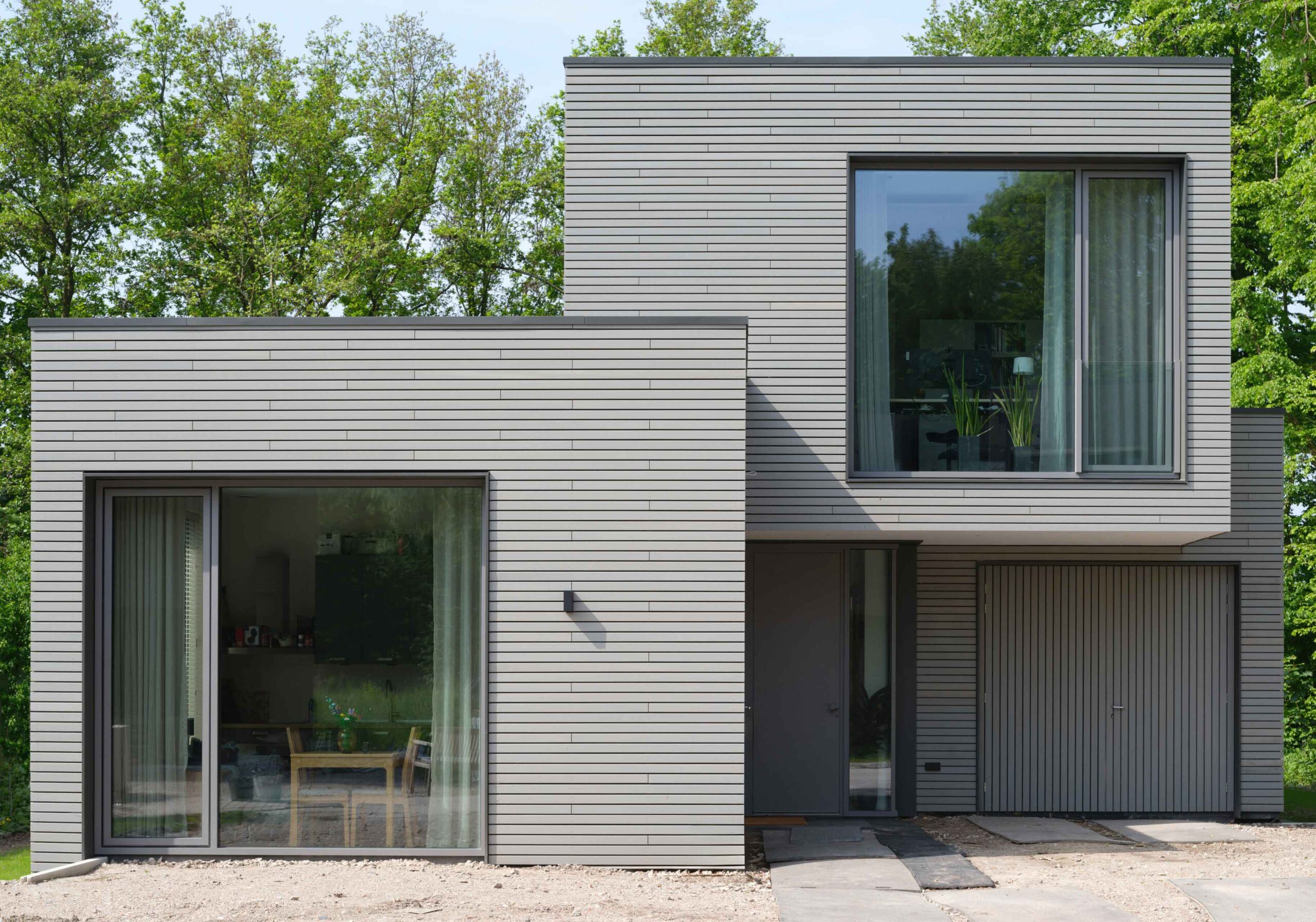 Woonhuis Kreekbos houten gevel