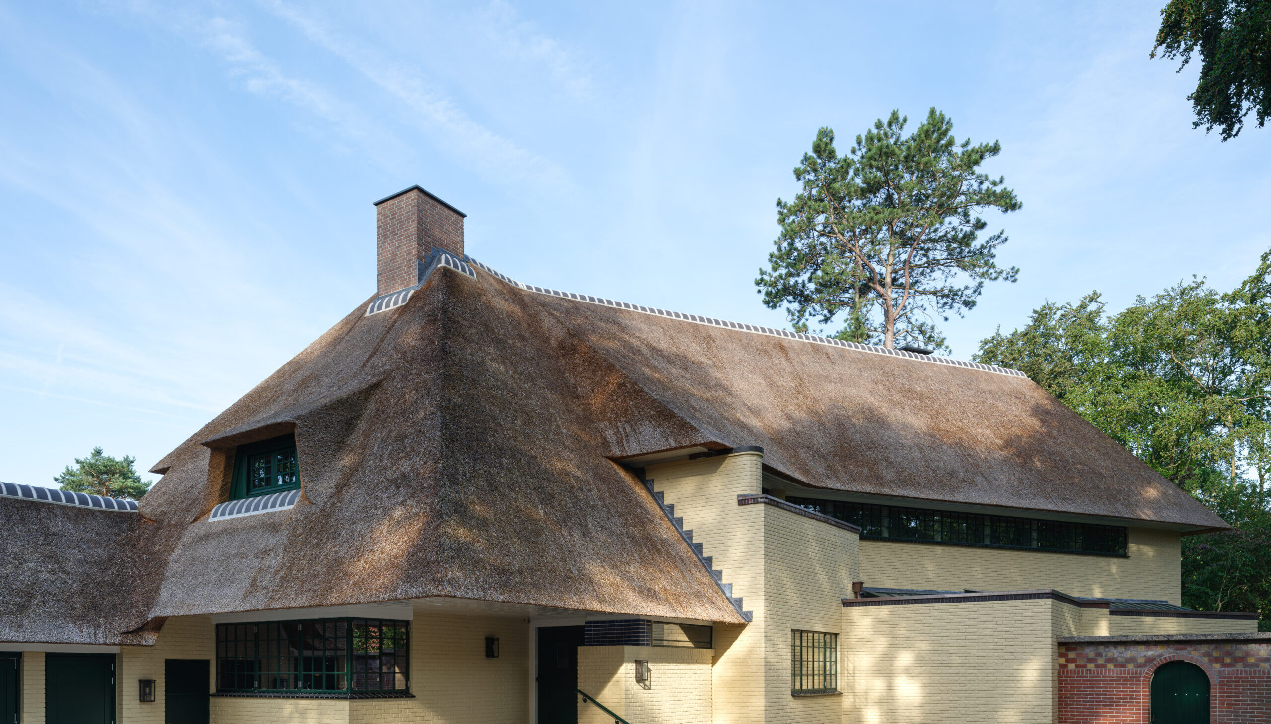Daklandschap landhuis Hilversum