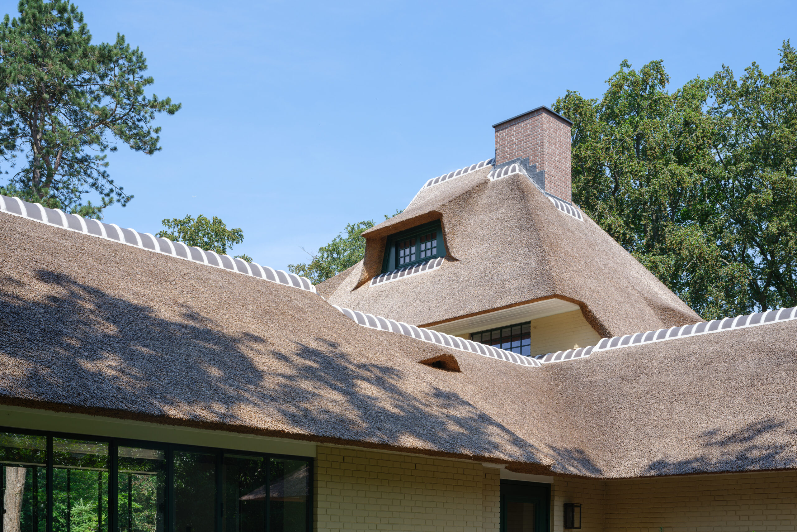 Daklandschap landhuis Hilversum
